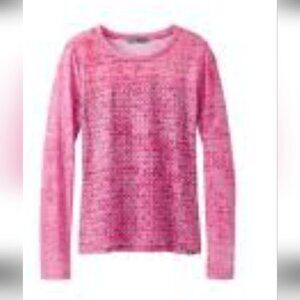 PRANA | LOTTIE Top Organic Cotton Pink Sz L